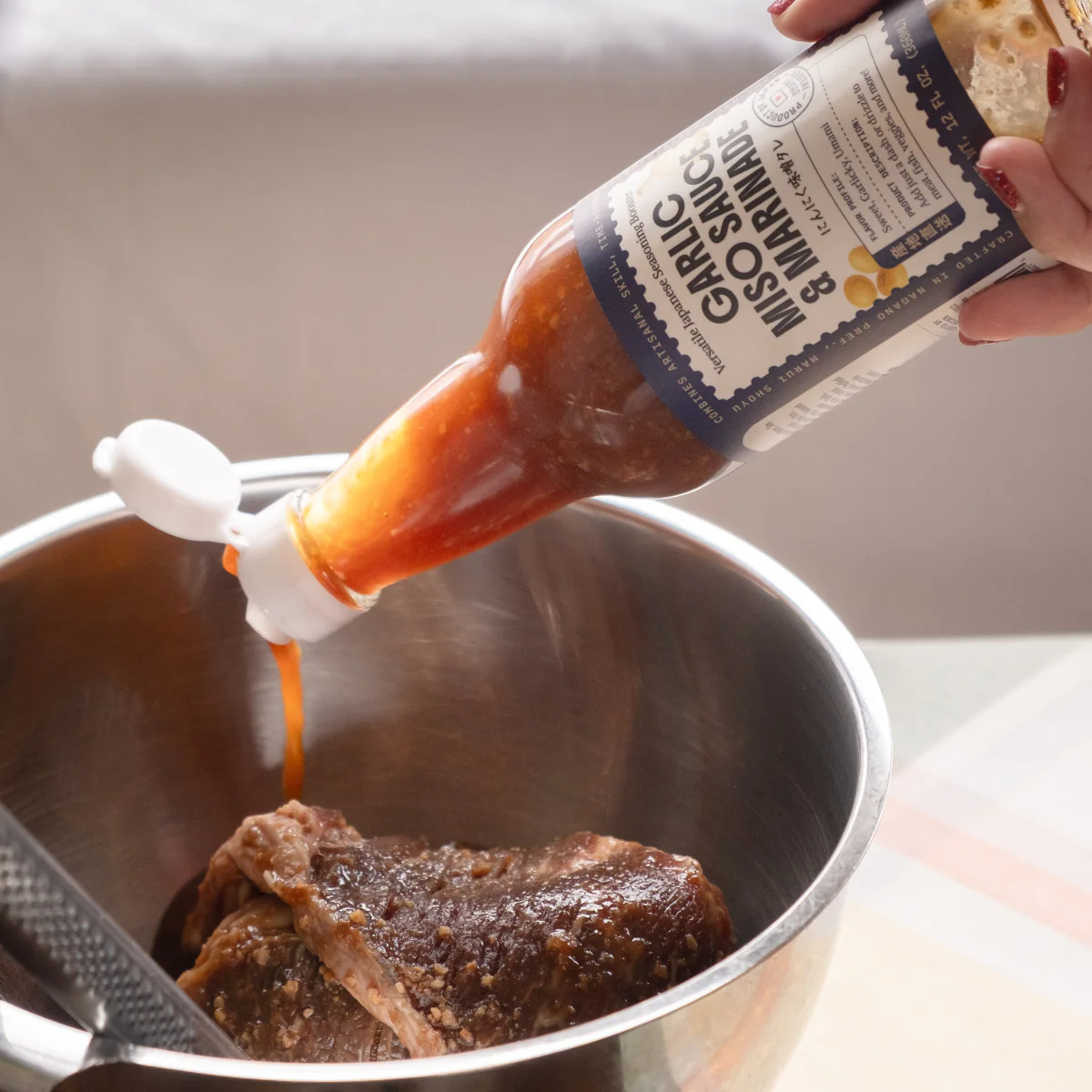 Garlic Miso Sauce & Marinade (Umami Booster), 12 floz - Image 5