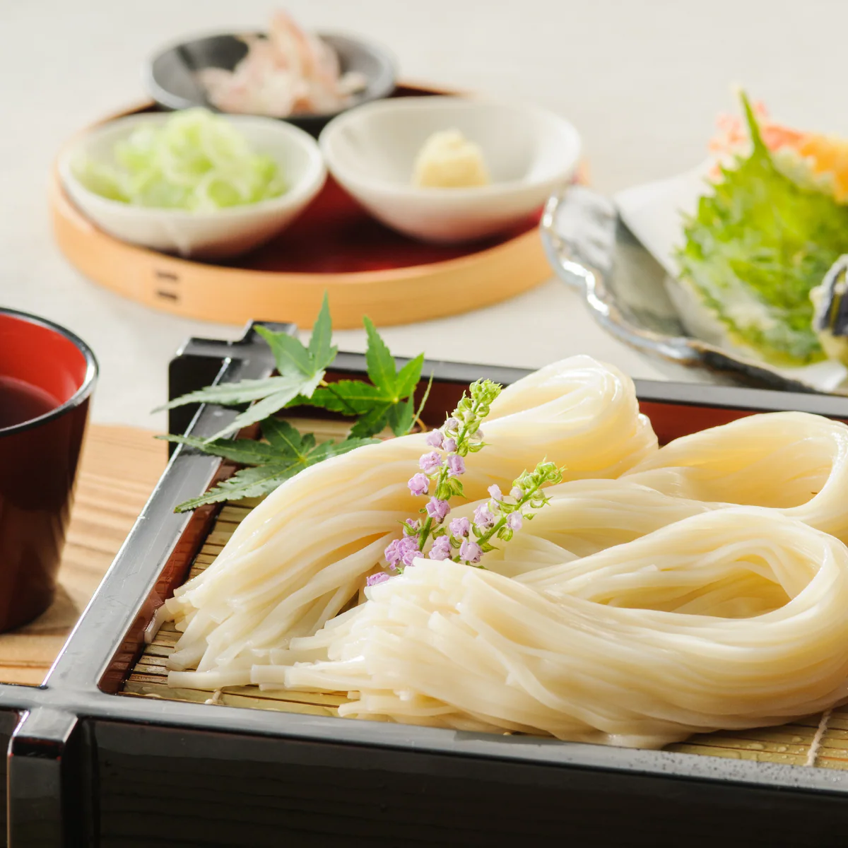 Handmade Inaniwa Udon Noodles "Ogawa", 7.05 oz - Image 10