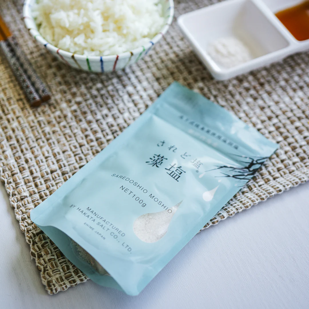 Moshio "Saredoshio" (Japanese Seaweed Salt), 3.52 oz - Image 4