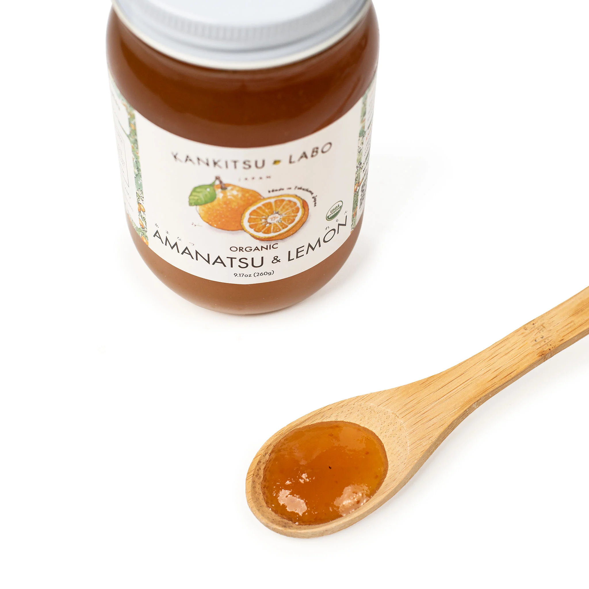 Organic Amanatsu & Lemon Jam, 9.17 oz - Image 3