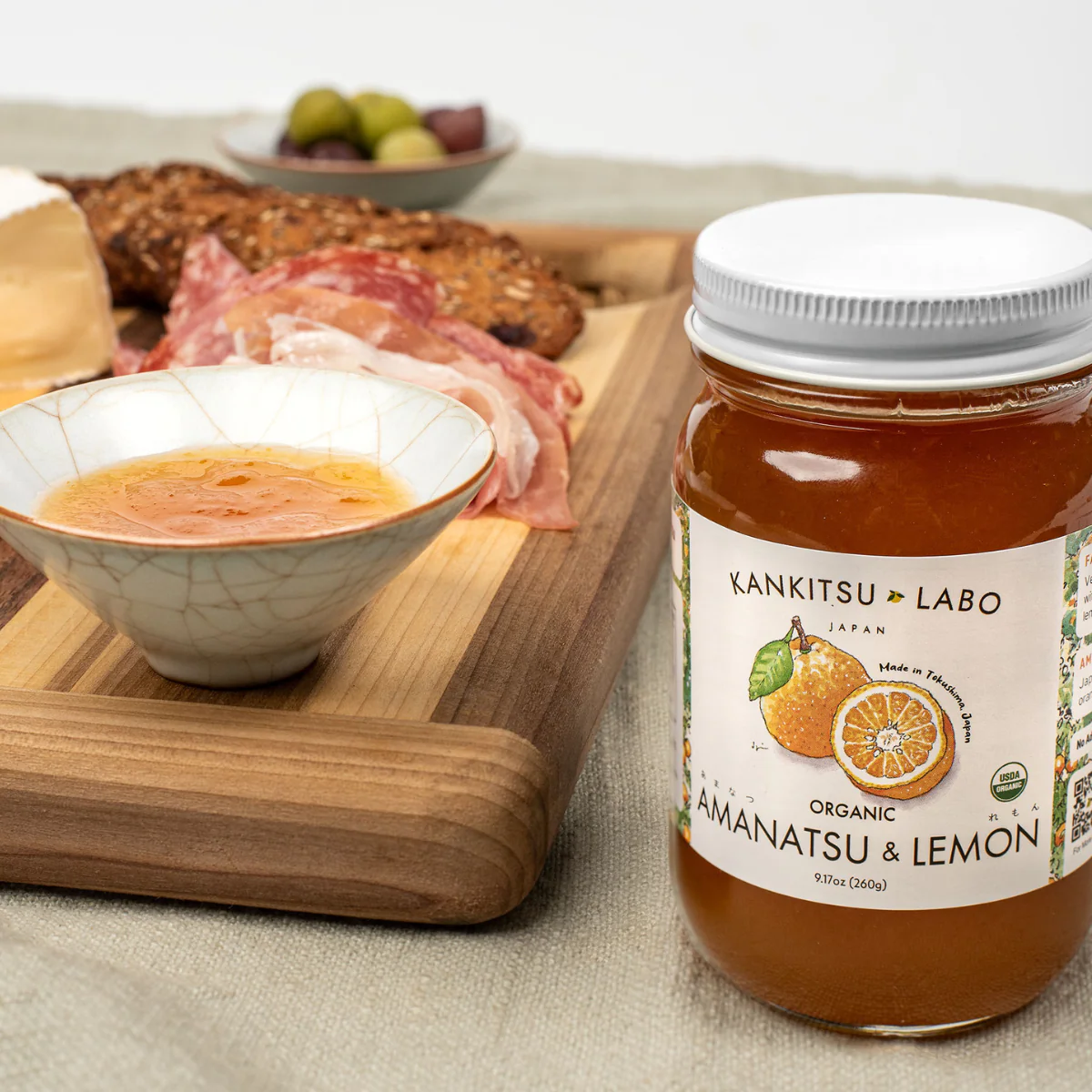 Organic Amanatsu & Lemon Jam, 9.17 oz - Image 6
