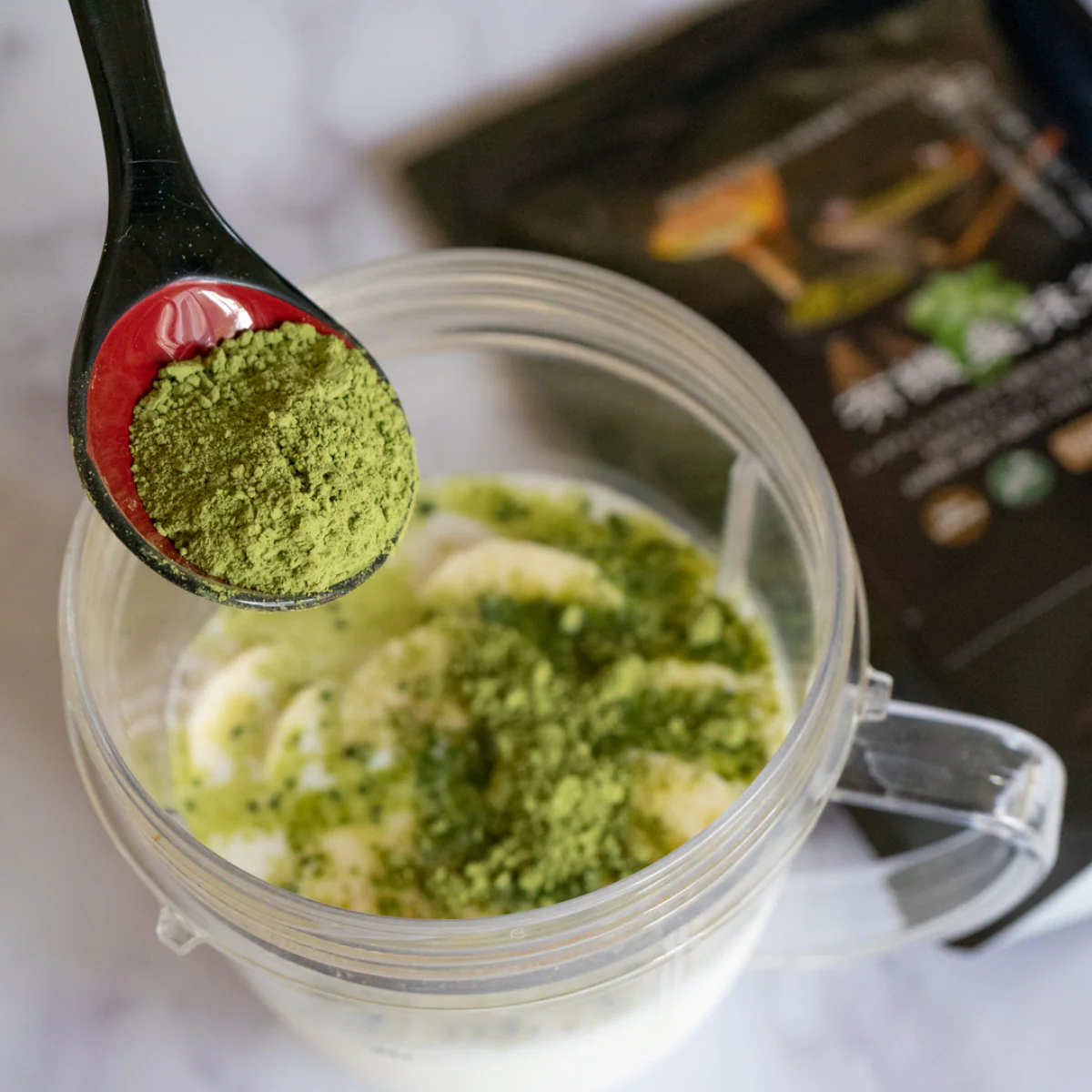 Organic Mulberry Matcha - Caffeine-free, 3.52 oz - Image 6