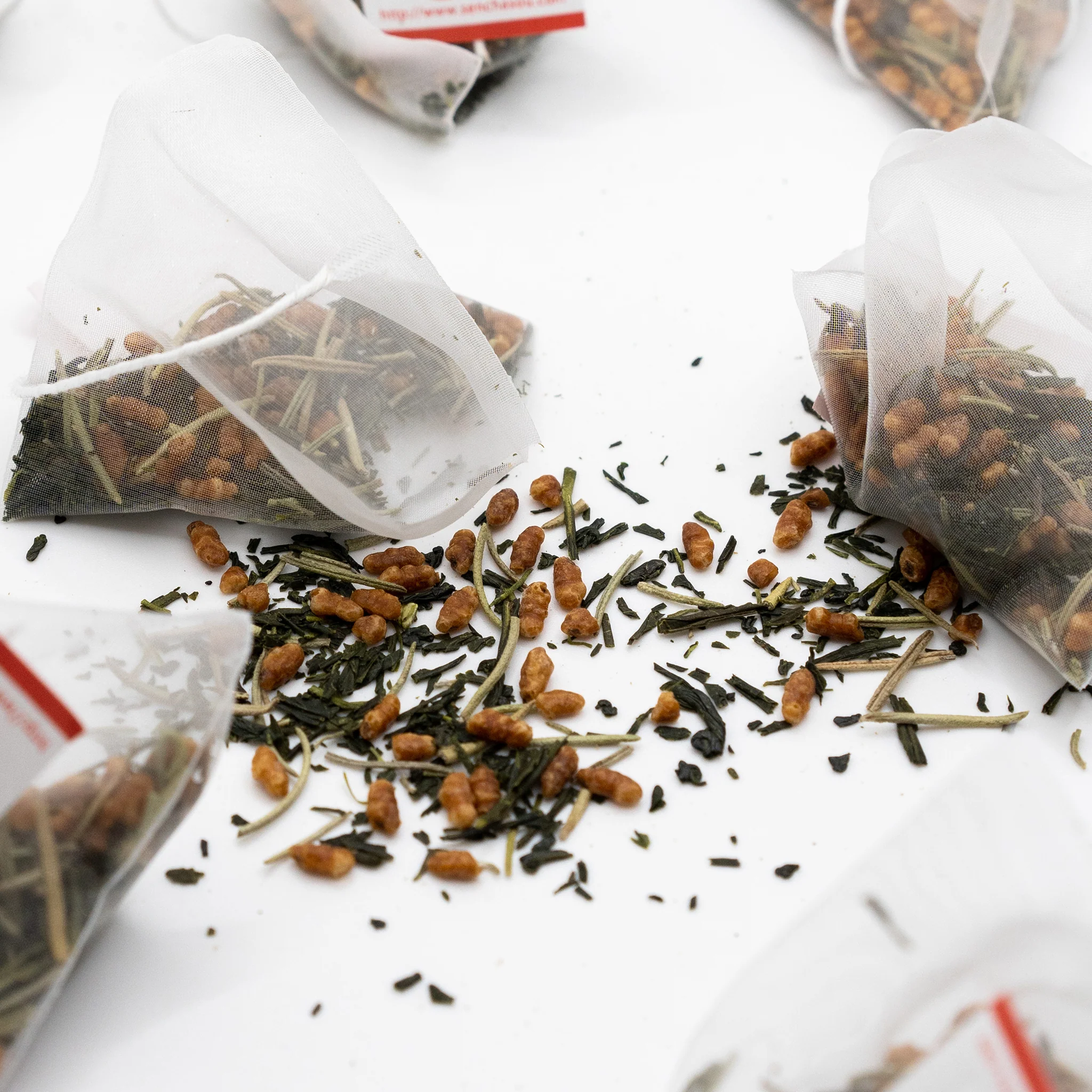 Organic Rosemary & Brown Rice (Genmaicha) Tea, 0.84 oz - Image 3
