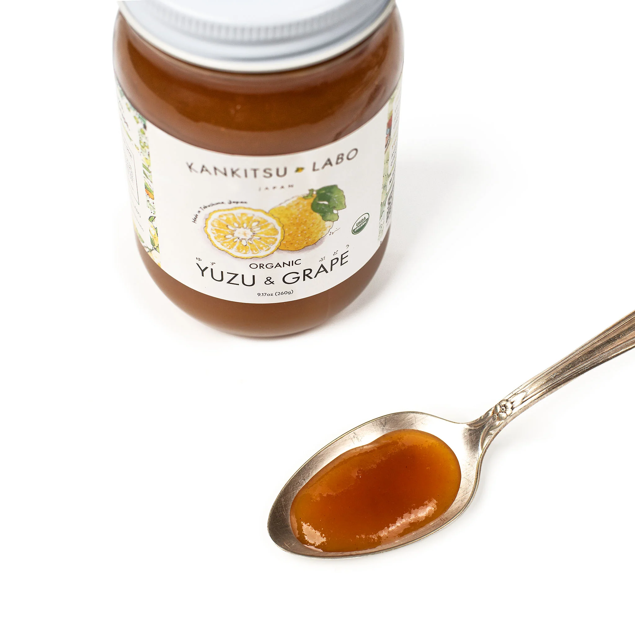 Organic Yuzu & Grape Jam, 9.17 oz - Image 3